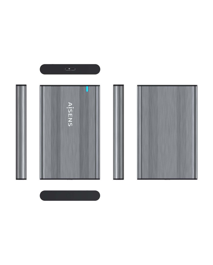 Scatola Esterna Aisens ASE-2526GR Grigio 2,5"