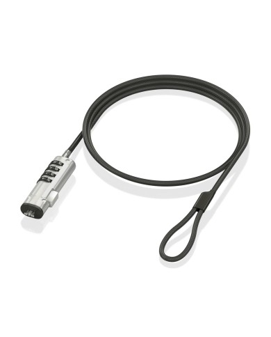 Cavo di Sicurezza Aisens ASLK-D50N05-BK Nero 1,5 m Cavo di Sicurezza Aisens ASLK-D50N05-BK Nero 1,5 m