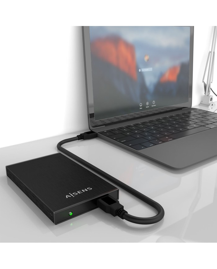 Scatola Esterna Aisens ASE-2523B Nero 2,5"