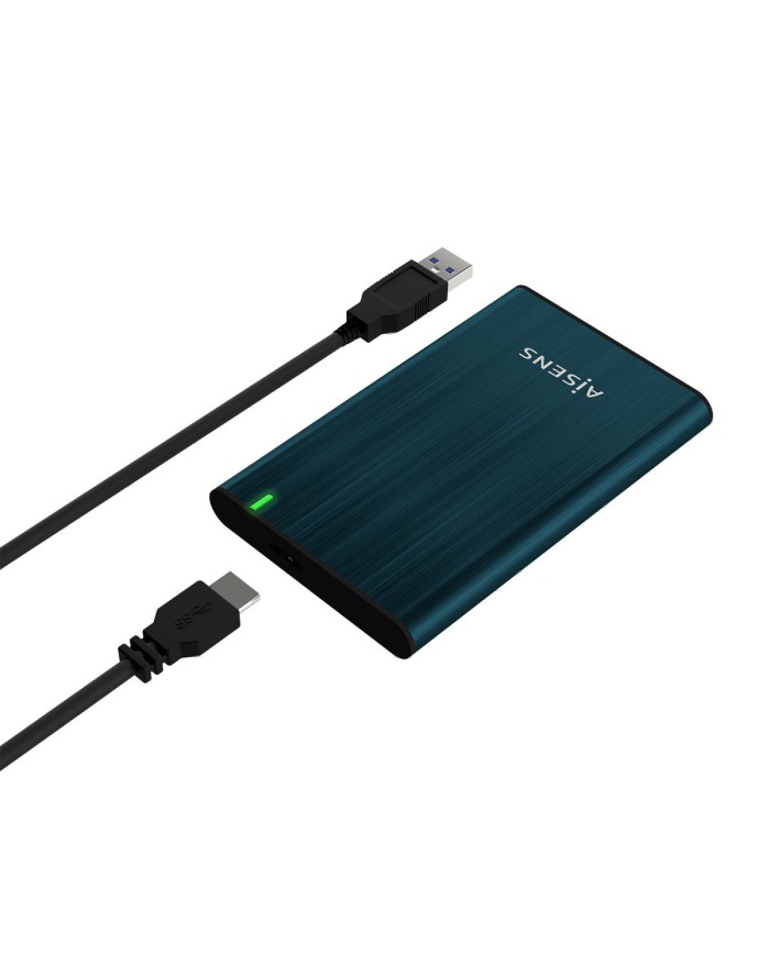 Scatola Esterna Aisens ASE-2525PB Azzurro Blu Marino 2,5" Scatola Esterna Aisens ASE-2525PB Azzurro Blu Marino 2,5"