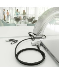 Cavo di Sicurezza Aisens ASLK-D45K06-BK Nero 1,5 m Cavo di Sicurezza Aisens ASLK-D45K06-BK Nero 1,5 m