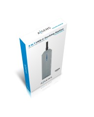 Hub USB Aisens ASUC-5P003-GR Grigio 100 W Hub USB Aisens ASUC-5P003-GR Grigio 100 W