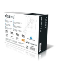 Supporto da Tavolo per Schermo Aisens DT27TSR-043 32"