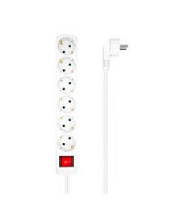 Multipresa con 3 Prese senza Interruttore TM Electron (1,5 m) Multipresa con 3 Prese senza Interruttore TM Electron (1,5 m)