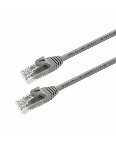 Cavo RJ45 Categoria 6 UTP Rigido Aisens A145-0330 Grigio 10 m Cavo RJ45 Categoria 6 UTP Rigido Aisens A145-0330 Grigio 10 m
