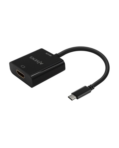 Adattatore USB-C con HDMI Aisens A109-0684 Nero 15 cm Adattatore USB-C con HDMI Aisens A109-0684 Nero 15 cm