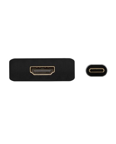 Adattatore USB-C con HDMI Aisens A109-0684 Nero 15 cm Adattatore USB-C con HDMI Aisens A109-0684 Nero 15 cm