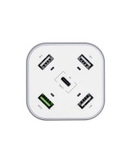 Caricabatterie USB Aisens ASCH-5PQC-W Bianco Caricabatterie USB Aisens ASCH-5PQC-W Bianco