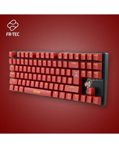 Tastiera e Mouse FR-TEC OP4001 QWERTY Bordeaux