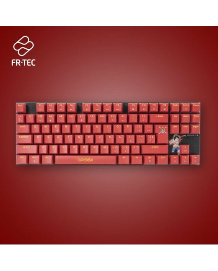 Tastiera e Mouse FR-TEC OP4001 QWERTY Bordeaux