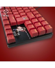 Tastiera e Mouse FR-TEC OP4001 QWERTY Bordeaux
