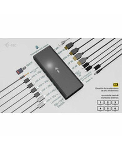Dockstation i-Tec CA6MONITORDOCKPD Dockstation i-Tec CA6MONITORDOCKPD