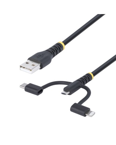 Cavo USB Startech RLTCUB1MBK Nero 1 m Cavo USB Startech RLTCUB1MBK Nero 1 m