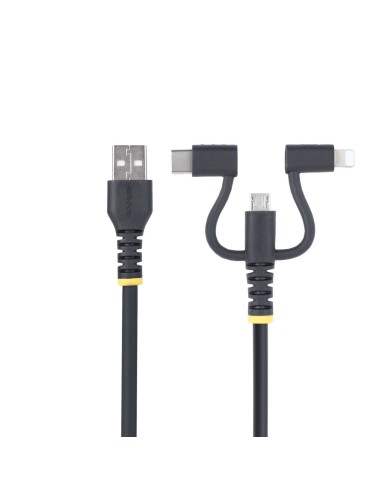 Cavo USB Startech RLTCUB1MBK Nero 1 m Cavo USB Startech RLTCUB1MBK Nero 1 m