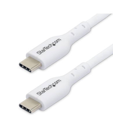Cavo USB-C Startech USB2CC2MNCWHE Bianco 2 m Cavo USB-C Startech USB2CC2MNCWHE Bianco 2 m