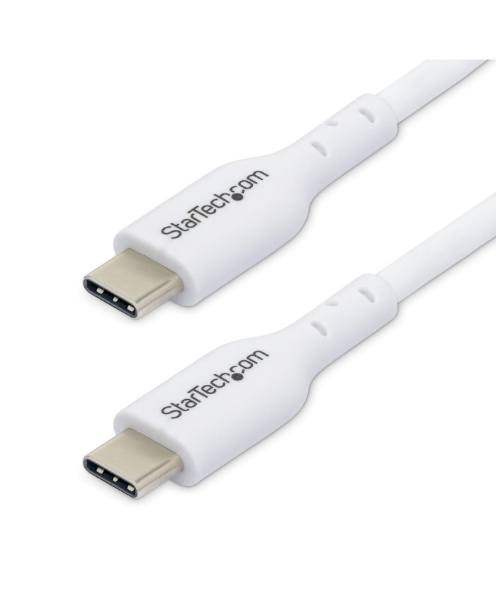 Cavo USB-C Startech USB2CC2MNCWHE Bianco 2 m Cavo USB-C Startech USB2CC2MNCWHE Bianco 2 m