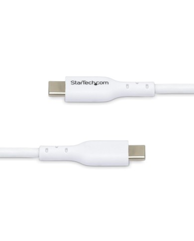 Cavo USB-C Startech USB2CC2MNCWHE Bianco 2 m Cavo USB-C Startech USB2CC2MNCWHE Bianco 2 m