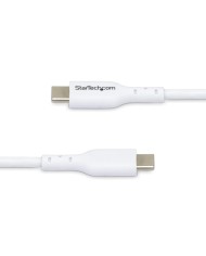 Cavo USB-C Startech USB2CC2MNCWHE Bianco 2 m Cavo USB-C Startech USB2CC2MNCWHE Bianco 2 m