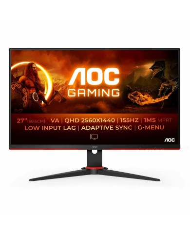 Monitor Gaming AOC Q27G2E/BK Quad HD 27"