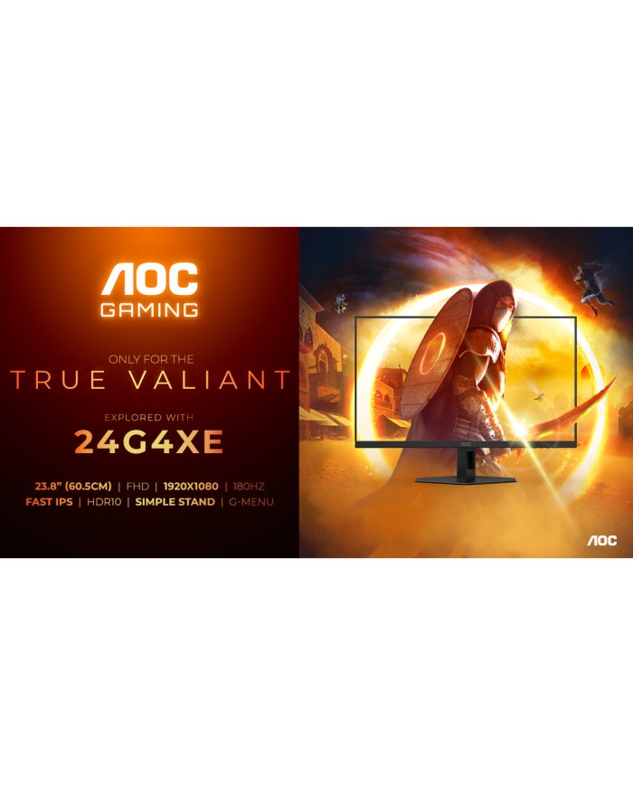 Monitor AOC 24G4XE Full HD 23,8" Monitor AOC 24G4XE Full HD 23,8"