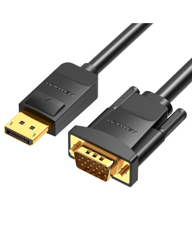 Adattatore DisplayPort con VGA Vention HBLBH Nero 2 m