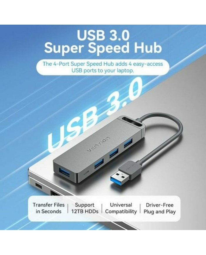 Hub USB Vention CHLBB Nero Hub USB Vention CHLBB Nero