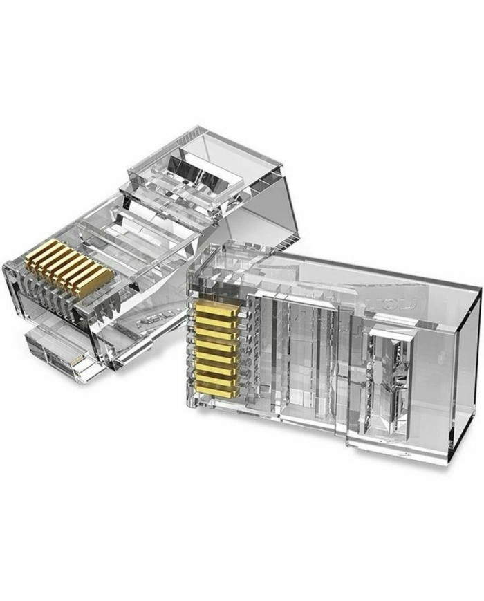 Connettore RJ45 Vention IDDR0-100 Trasparente Connettore RJ45 Vention IDDR0-100 Trasparente