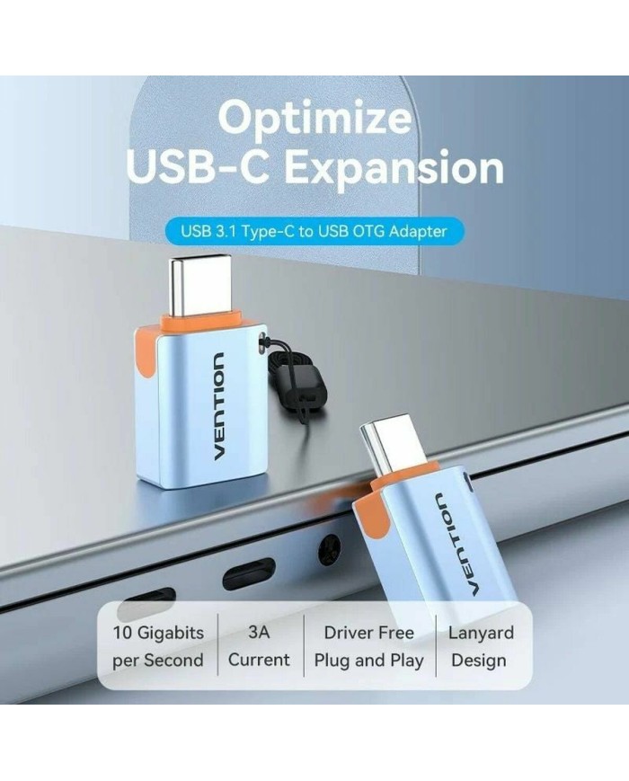 Adattatore USB con USB-C Vention CUBH0
