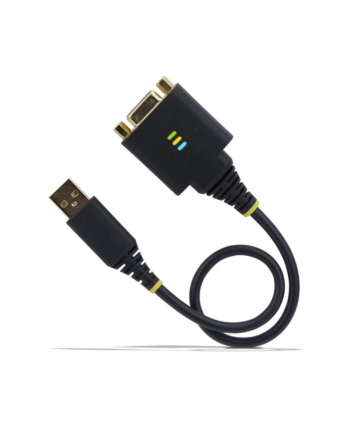 Cavo USB Startech 1P1FFCN-USB-SERIAL Nero 30 cm