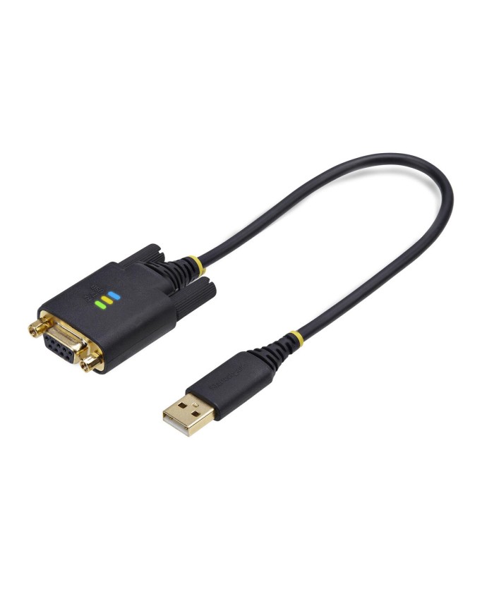 Cavo USB Startech 1P1FFCN-USB-SERIAL Nero 30 cm