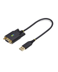 Cavo USB Startech 1P1FFCN-USB-SERIAL Nero 30 cm