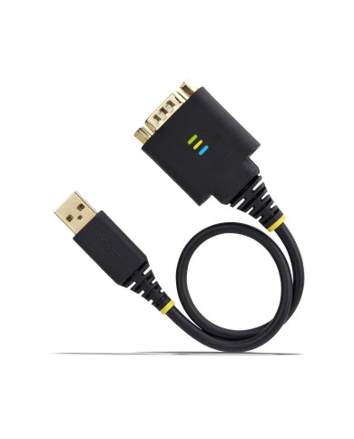 Cavo USB Startech 1P1FFC-USB-SERIAL Nero 30 cm Cavo USB Startech 1P1FFC-USB-SERIAL Nero 30 cm