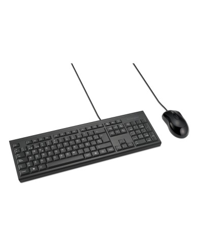 Tastiera e Mouse Kensington KM100 Nero Spagnolo QWERTY
