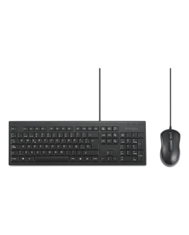 Tastiera e Mouse Kensington KM100 Nero Spagnolo QWERTY