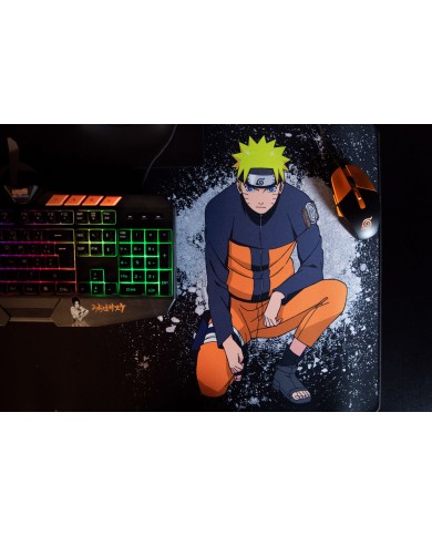 Tappetino per Mouse KONIX 80381123159 Nero/Arancione Tappetino per Mouse KONIX 80381123159 Nero/Arancione