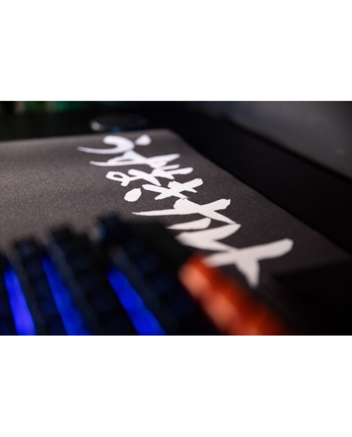 Tappetino per Mouse KONIX 80381123159 Nero/Arancione Tappetino per Mouse KONIX 80381123159 Nero/Arancione