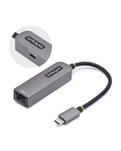 Cavo USB Startech 1GPD3-USB-C-ETHERNET Grigio Cavo USB Startech 1GPD3-USB-C-ETHERNET Grigio
