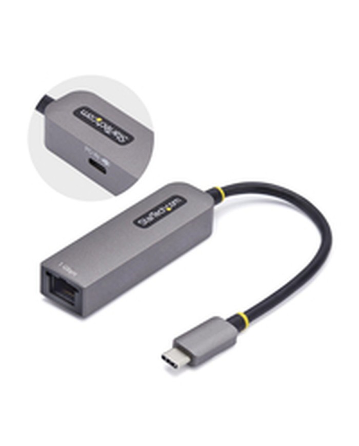 Cavo USB Startech 1GPD3-USB-C-ETHERNET Grigio Cavo USB Startech 1GPD3-USB-C-ETHERNET Grigio