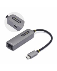 Cavo USB Startech 1GPD3-USB-C-ETHERNET Grigio Cavo USB Startech 1GPD3-USB-C-ETHERNET Grigio