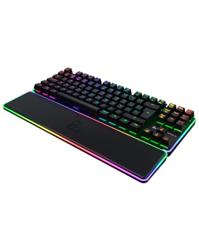 Tastiera e Mouse Newskill NS-KB-GUNGNYRT-GAT-R Nero Spagnolo QWERTY