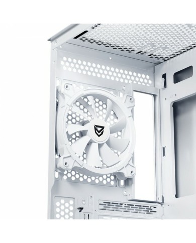 Case computer desktop ATX Nfortec NF-CS-NERVIA-W Bianco Case computer desktop ATX Nfortec NF-CS-NERVIA-W Bianco
