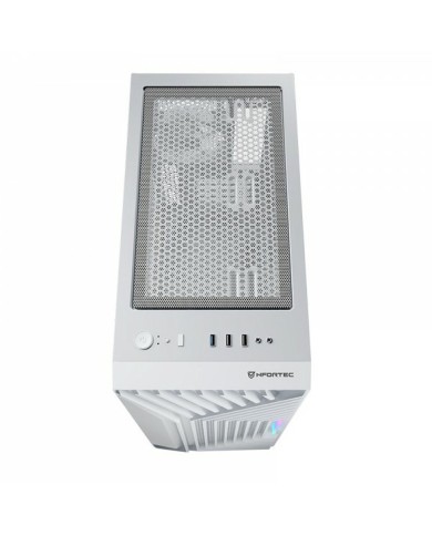 Case computer desktop ATX Nfortec NF-CS-NERVIA-W Bianco Case computer desktop ATX Nfortec NF-CS-NERVIA-W Bianco