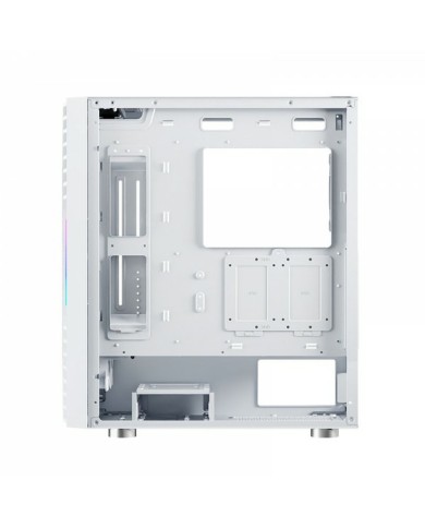 Case computer desktop ATX Nfortec NF-CS-NERVIA-W Bianco Case computer desktop ATX Nfortec NF-CS-NERVIA-W Bianco