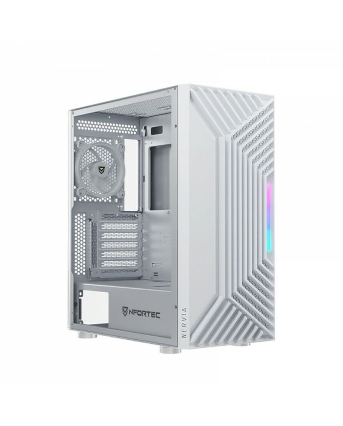 Case computer desktop ATX Nfortec NF-CS-NERVIA-W Bianco Case computer desktop ATX Nfortec NF-CS-NERVIA-W Bianco