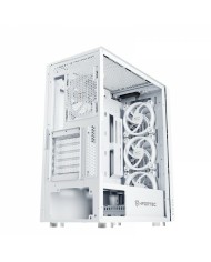 Case computer desktop ATX Nfortec NF-CS-NERVIA-W Bianco Case computer desktop ATX Nfortec NF-CS-NERVIA-W Bianco