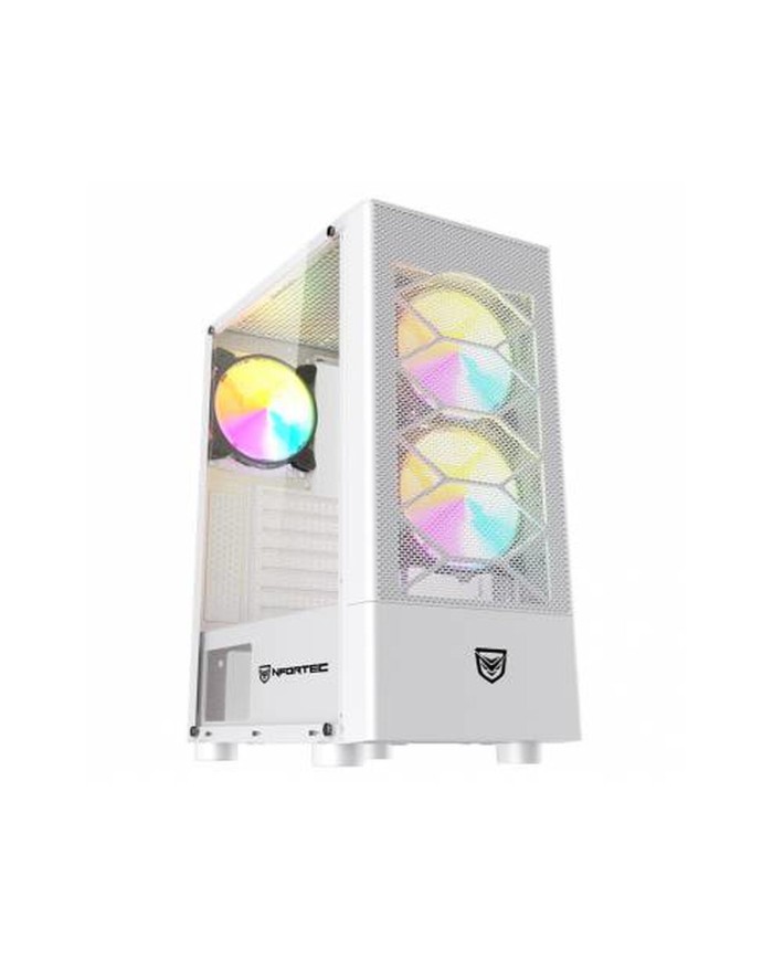 Case computer desktop ATX Nfortec NF-CS-CAELUM-WHITE Bianco Case computer desktop ATX Nfortec NF-CS-CAELUM-WHITE Bianco