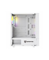 Case computer desktop ATX Nfortec NF-CS-CAELUM-WHITE Bianco Case computer desktop ATX Nfortec NF-CS-CAELUM-WHITE Bianco