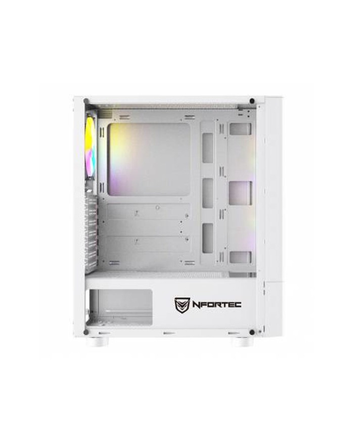 Case computer desktop ATX Nfortec NF-CS-CAELUM-WHITE Bianco Case computer desktop ATX Nfortec NF-CS-CAELUM-WHITE Bianco