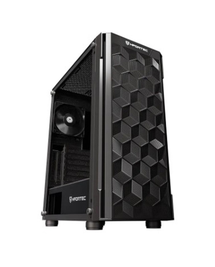 Case computer desktop ATX Nfortec NF-CS-AZIR-B Nero Case computer desktop ATX Nfortec NF-CS-AZIR-B Nero