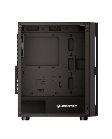 Case computer desktop ATX Nfortec NF-CS-AZIR-B Nero Case computer desktop ATX Nfortec NF-CS-AZIR-B Nero